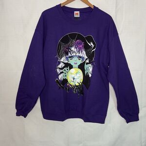 OMOCAT PHANTASMA Large Purple Sweatshirt - Limited Edition